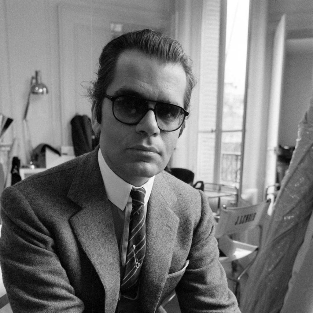 Karl Lagerfeld hommage en image au “Kaiser” de la mode